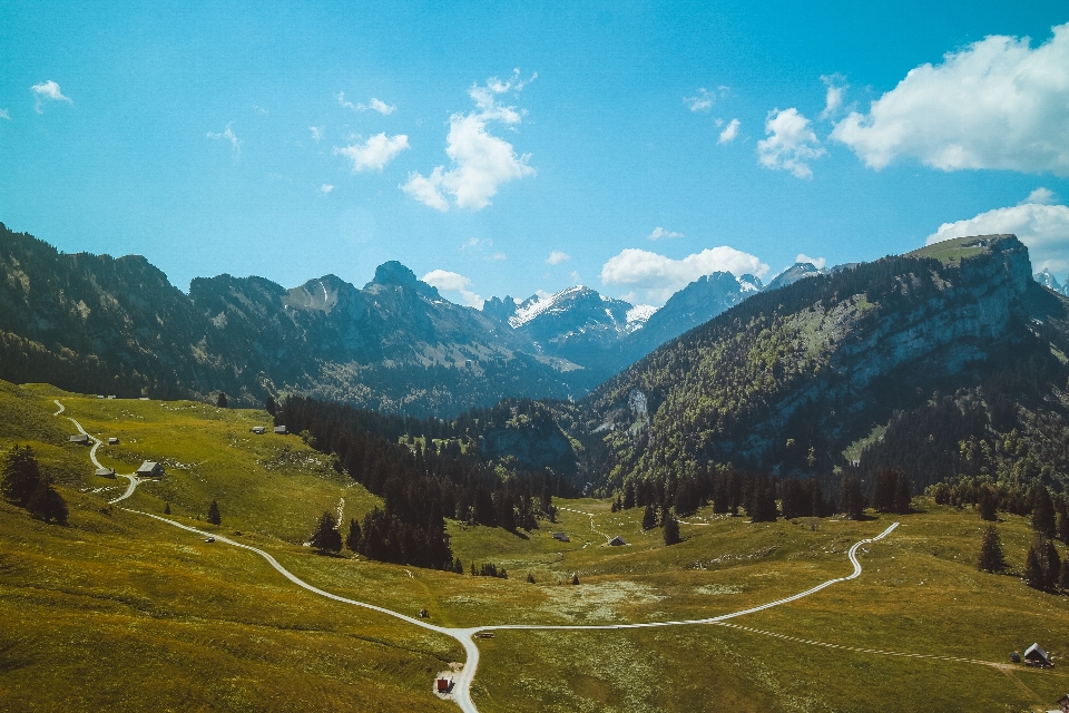 Landschaft natur wildnis
 berg