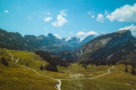 Landschaft natur wildnis
 berg Foto