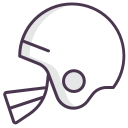 Rugby helmet Icon