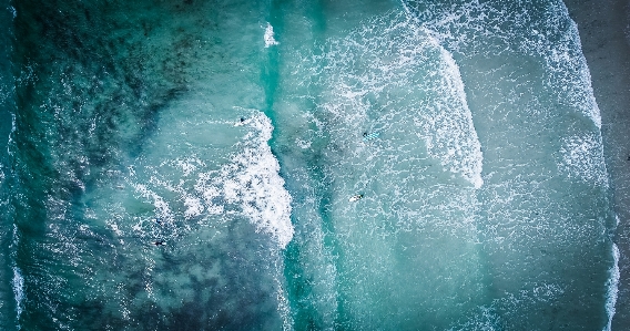 Foto Acqua luce del sole struttura onda