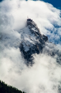 自然 山 雪 クラウド 写真