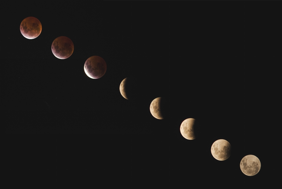 Atmosphere lighting moon circle