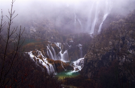 風景 水 自然 滝 写真