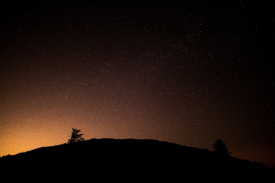 天空 夜晚 星星 气氛