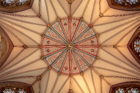 Window glass ceiling cathedral Photo