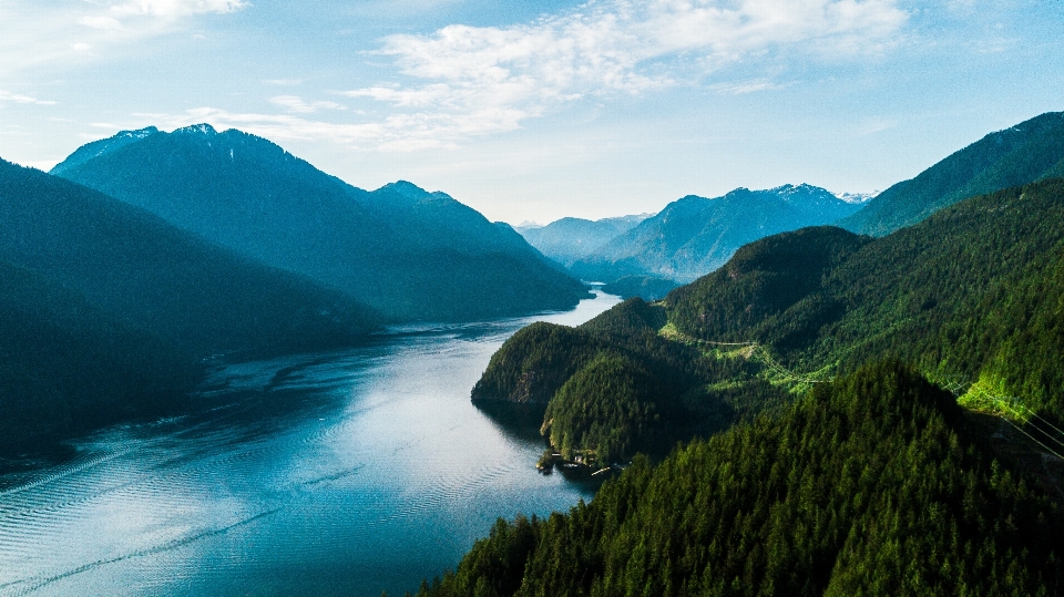 Landscape sea nature mountain