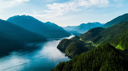 Landscape sea nature mountain Photo