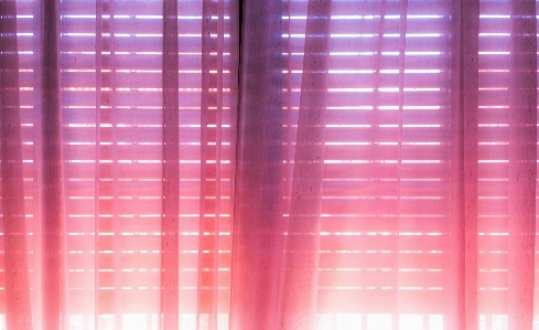 Pattern line curtain pink Photo