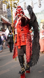 Red carnival clothing japan Photo