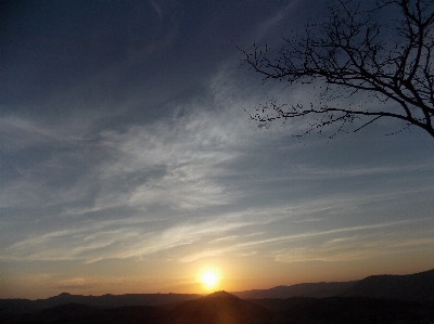 Nature horizon mountain cloud Photo