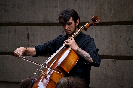 Foto Strumento ad arco
 a corda
 musicista musica