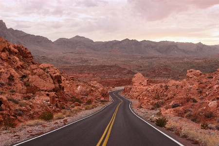 Landscape rock mountain road Photo