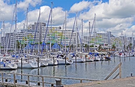 Sea water dock boat Photo