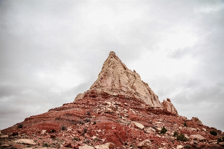 Rock mountain cloud peak Photo