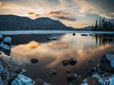 Landscape sea coast water Photo