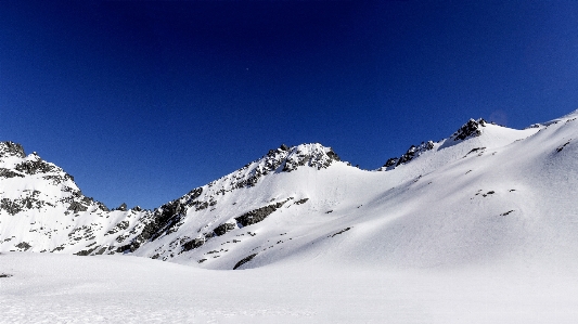 Berg schnee kalt winter Foto