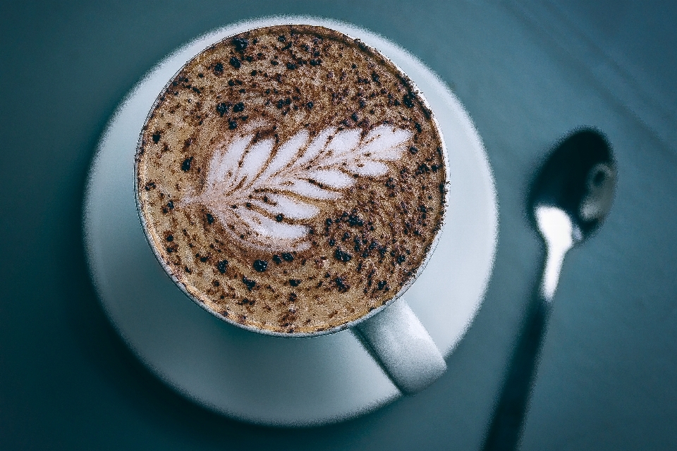 Café taza capuchino
 alimento