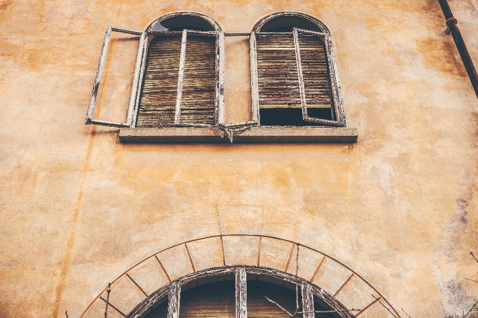 Die architektur holz haus fenster