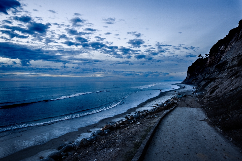 海滩 景观 海 海岸