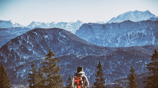 Landscape wilderness mountain snow Photo