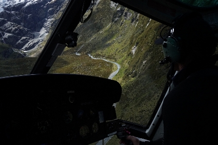 Mountain soldier vehicle flight Photo