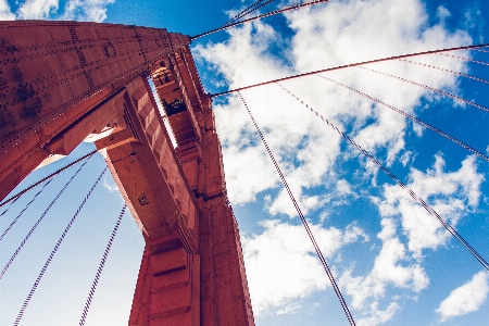 Cloud structure sky bridge Photo