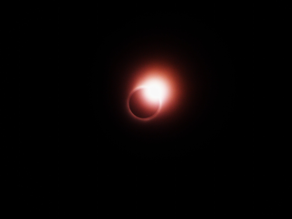 Ring circle lens flare eclipse