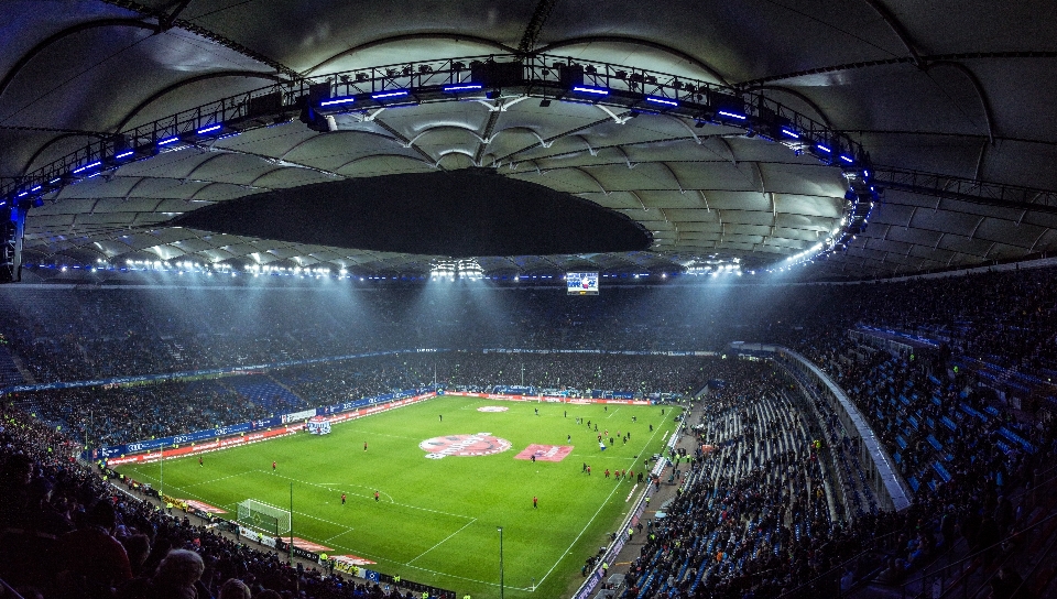 Struktur permainan sepak bola stadion