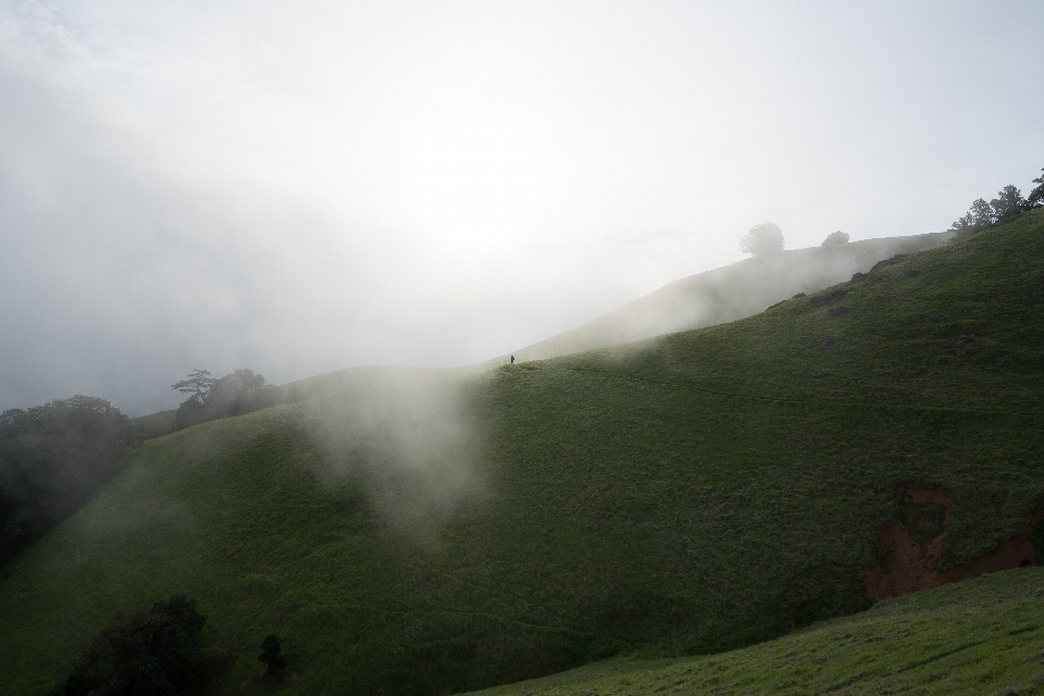 Landschaft natur berg wolke