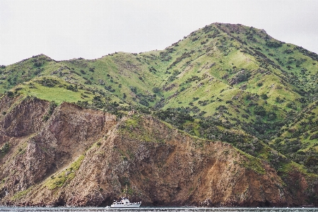 Sea coast rock mountain Photo