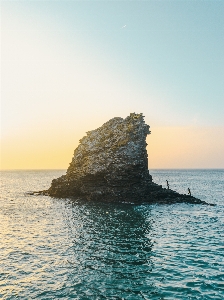 Foto Playa mar costa rock