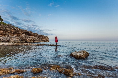 ビーチ 海 海岸 水 写真