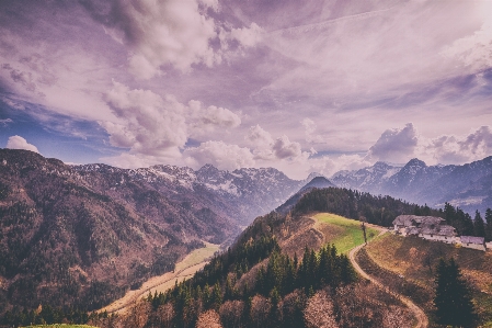 Foto Paesaggio natura selvaggia
 montagna