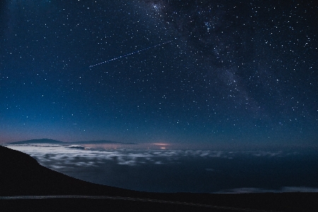 Sky night star atmosphere Photo