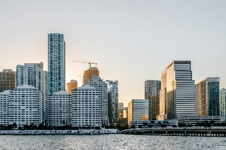 地平線 建築 スカイライン 建物 写真