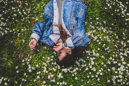 木 草 植物 女性 写真