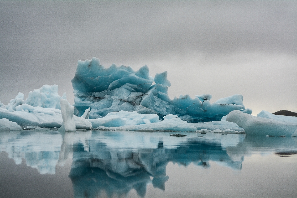 Wasser himmel eis gletscher
