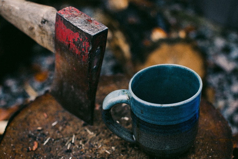 Coffee rustic cup mug