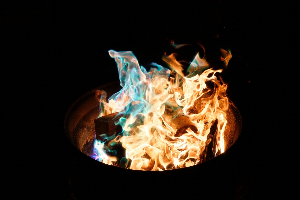 Chama fogo escuridão
 aquecer