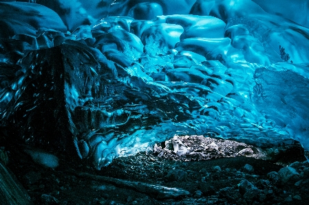 Water rock wave formation Photo