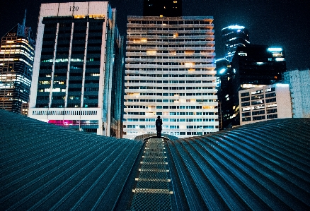 Person light architecture sky Photo