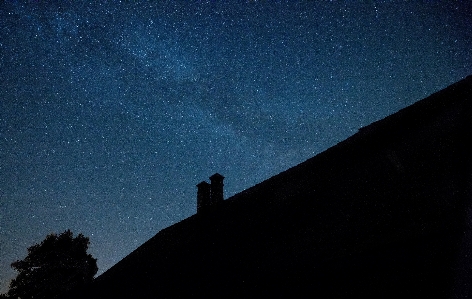 Tree cloud sky night Photo