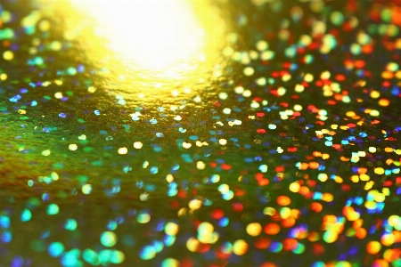 Light bokeh paper glitter Photo