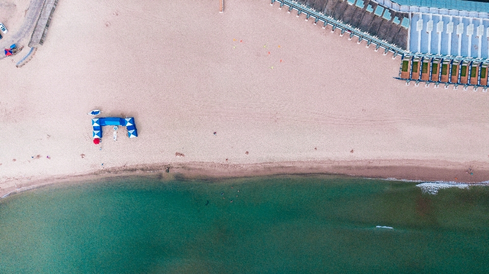 Beach sea water sand