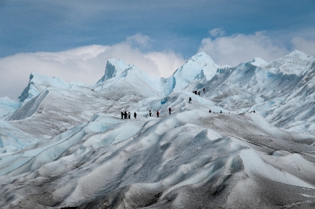 Mountain sky range ice Photo