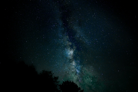 Foto Alam langit malam bintang