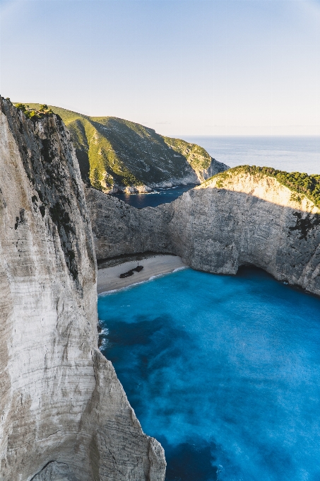 море побережье вода rock