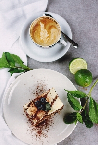 Foto Piatto cibo dolce lime