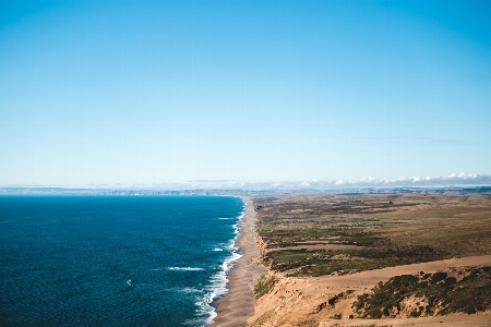 Beach landscape sea coast Photo