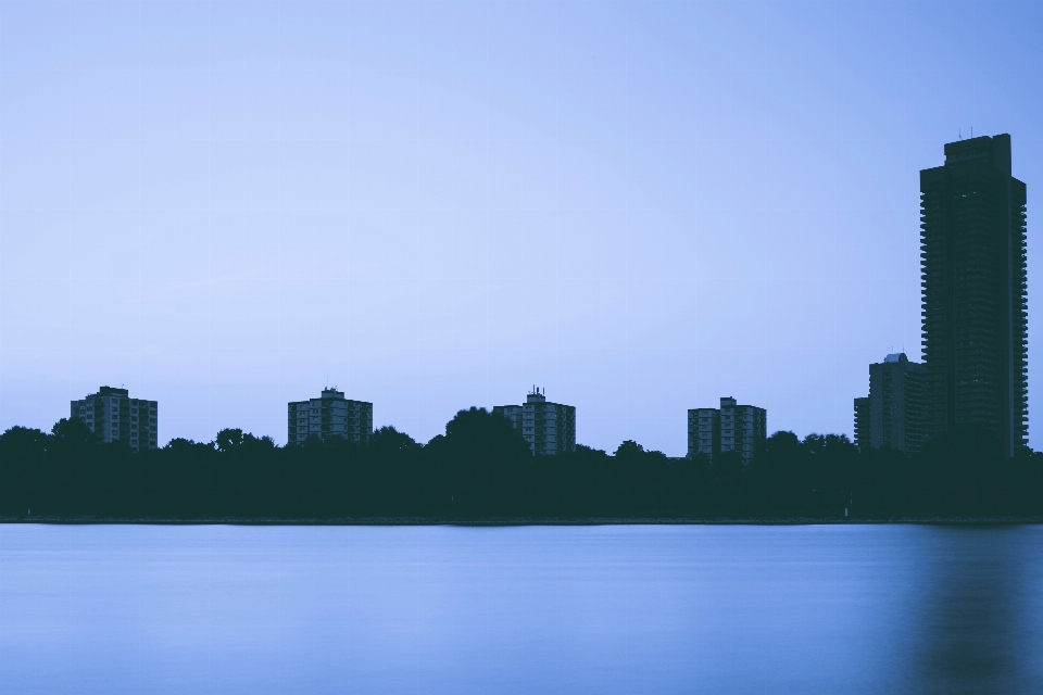 Water horizon sky skyline